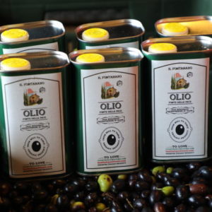 6 tins half litre each – Olio della Pace Extra Virgin Olive Oil